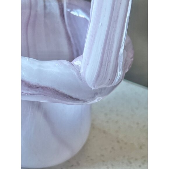 Peter Kaspar Glaskünstler 24% Lead Crystal Art Glass Vase Hand Blown Germany - Picture 11 of 12